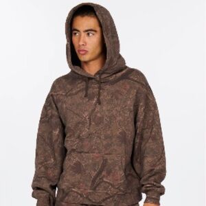 Paige Lorenzo Dairy Boy River Camo Hoodie size L
